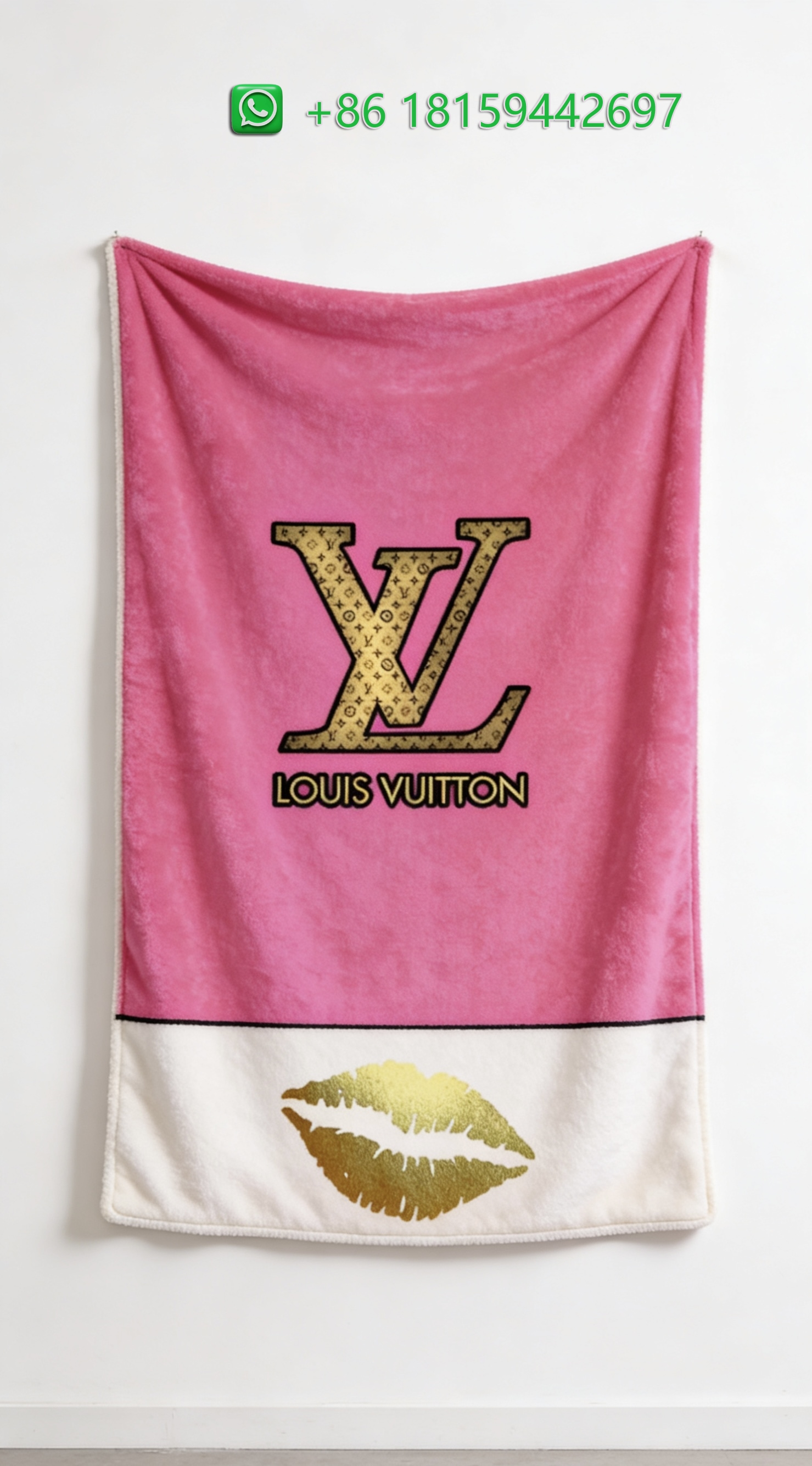 Louis Vuitton Throw Blankets